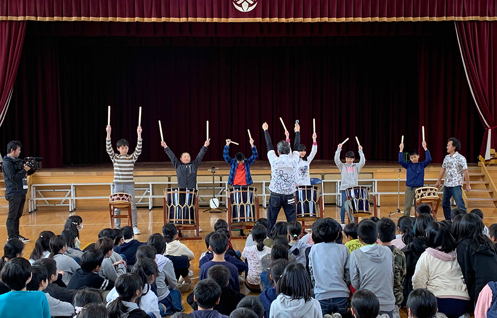 メリー桜プロジェクト　富山県富山市立古沢小学校