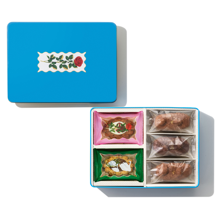 ショコラサブレとお花のティグレ