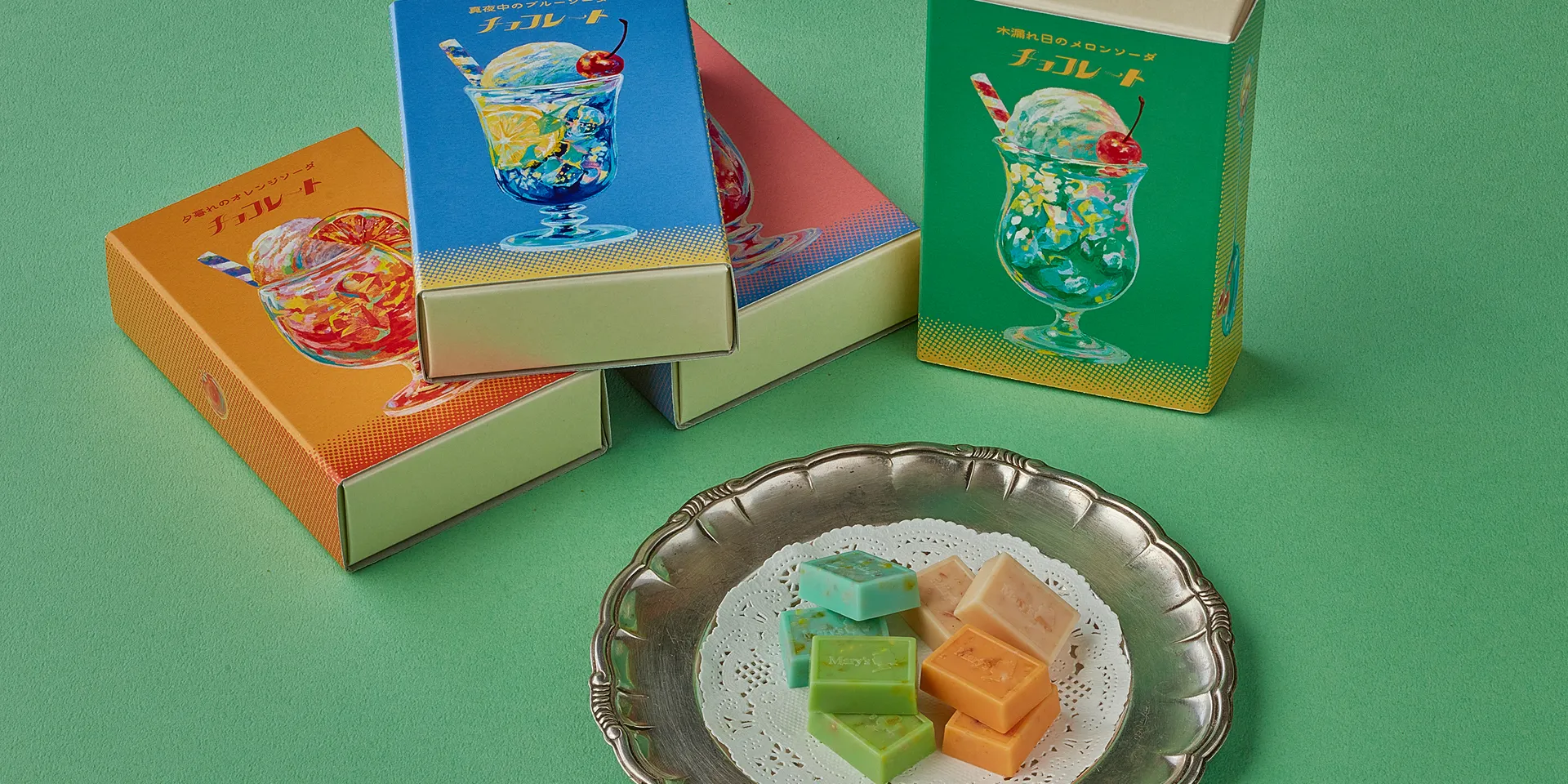 東京喫茶メリー｜東京ショコラサブレ・はじけるキャンディチョコレート