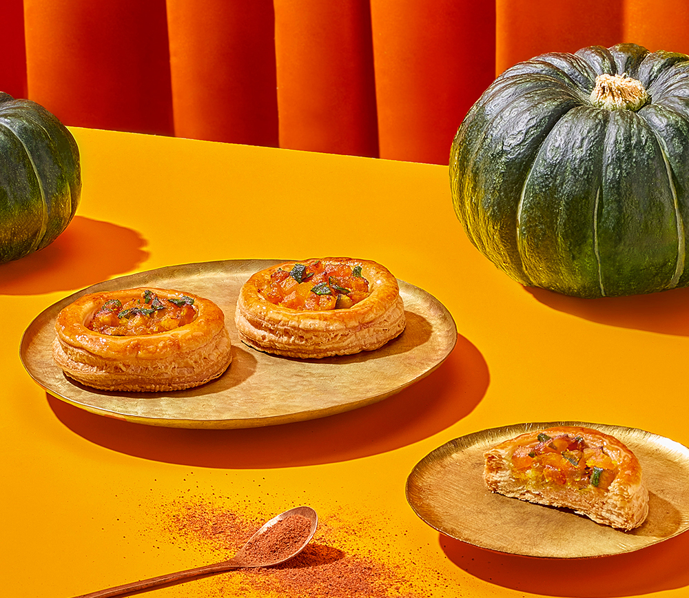 「香り」を主役にしたパイ専門店 PIE 314が「香るパイ 南瓜」と「シナモン香るザクザクバターパイ カカオ」を9月22日より新発売!