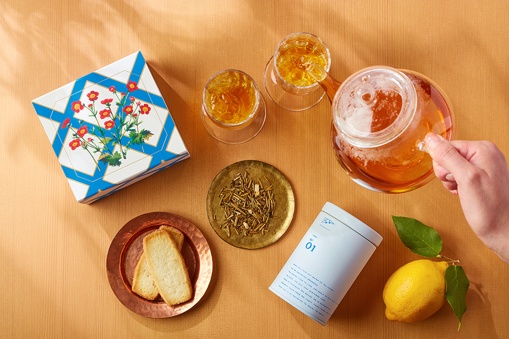 ルル メリー　×　コノハト茶葉店　6月16日（木）17:00～メリーオンラインショップ限定販売　爽やかなレモンを楽しむ「サマーティータイムセット」を発売