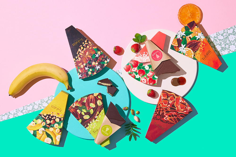 クレープのように丸かじりして背徳感と幸福感に満たされる　2026年バレンタイン限定コレクション「Tabfill（タブフィル）」