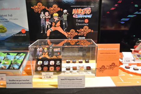 世界で大人気のアニメ「ＮＡＲＵＴＯ疾風伝」とコラボレーション　「NARUTO Shippuden Chocolat」