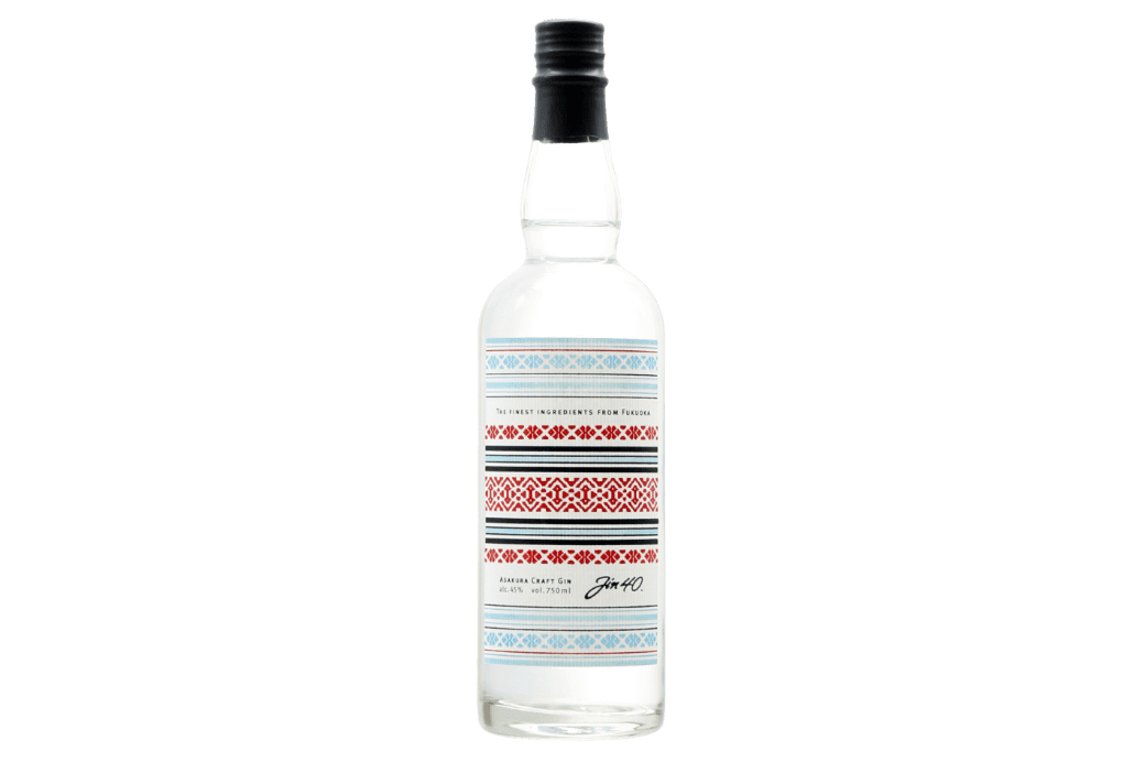 ASAKURA CRAFT GIN Jin40 ボトルイメージ