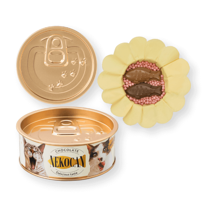 猫缶（チョコレート） - 2個入