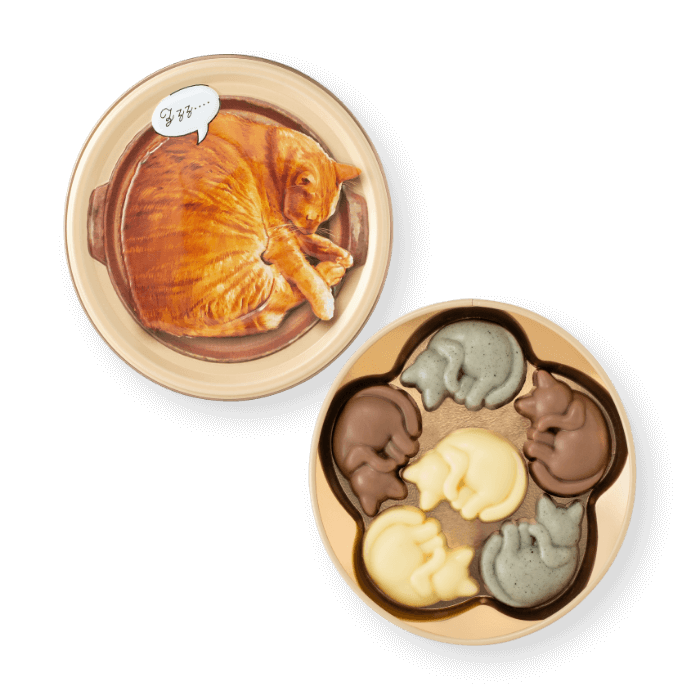 ねこにゃべ缶 - 6個入