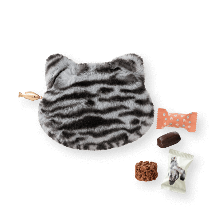 もふにゃふポーチ<br ,>（サバトラ） - 5個入