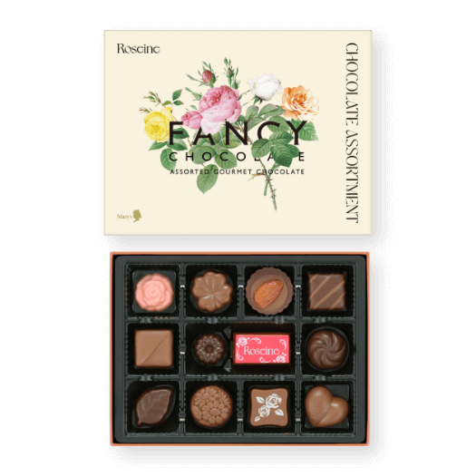 ロゼーヌファンシーチョコレート - 12個入