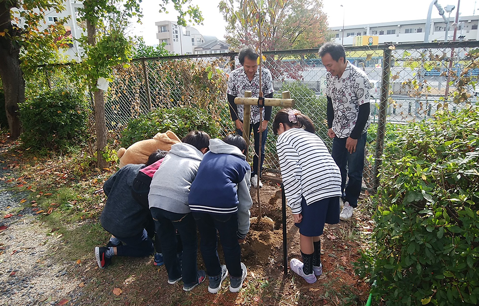 メリー桜プロジェクト　名古屋市立見付小学校